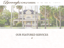 Tablet Screenshot of burroughshome.com